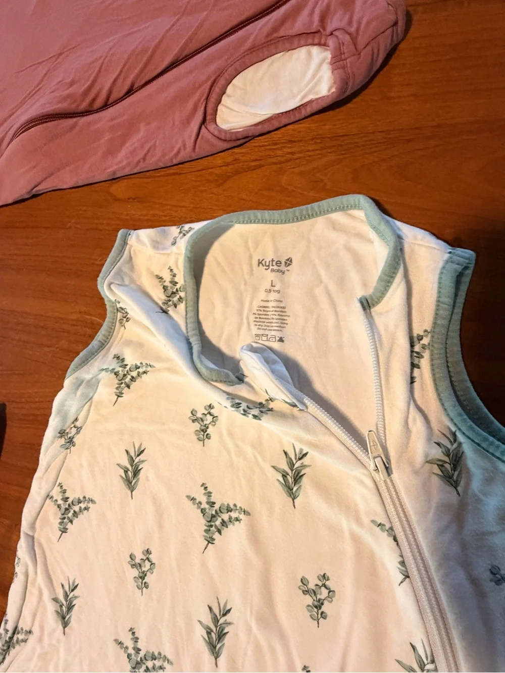 Kyte Baby Sleeveless Sleep Sack in Soft Pink